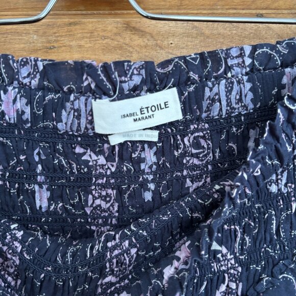 NWOT! Isabel Marant Etoile Paisley Handkerchief Mini Skirt - 36/S - Picture 3 of 9